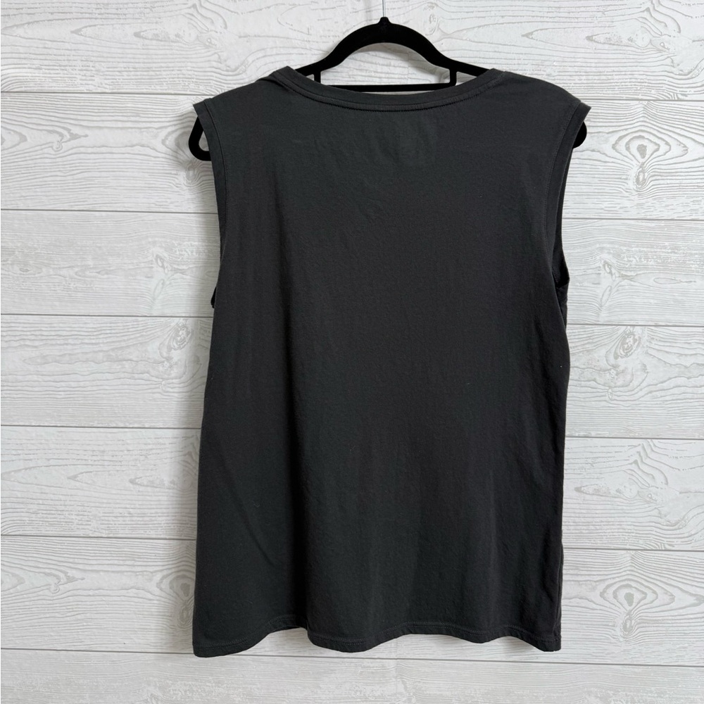 Target Women’s Dark Grey Sleeveless Batman Tee Shirt. Size L - Picture 2 of 4